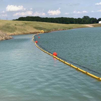 floating debris barrier