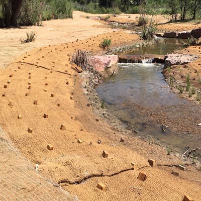 Coconut Coir 90 | Erosion Conrol for Steep Hillsides