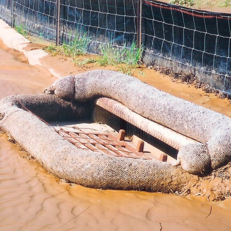 Silt Sock Compost Filter Sock for Perimeter Runoff Control