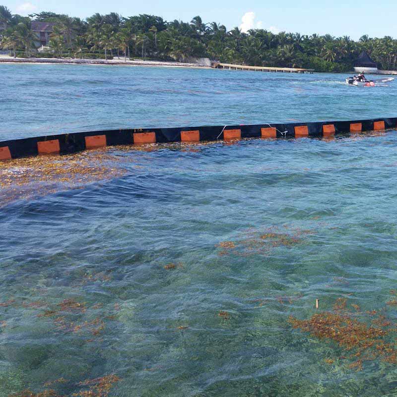 Floating Seaweed Barrier Sargassum Boom Solution