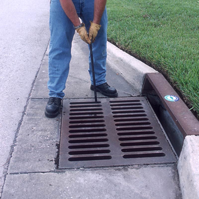 Open Storm Drain Covers Easily Buy Grate Hooks