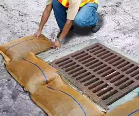 over grate storm drain filter