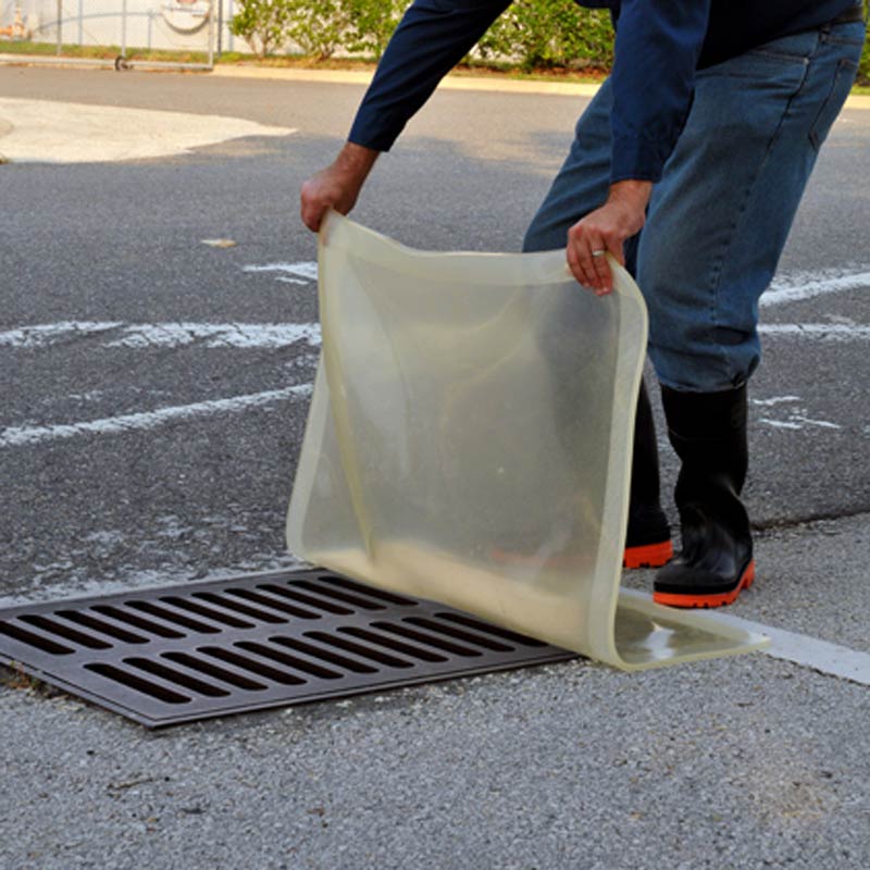 Hazmat Drain Covers Transparent Drain Spill Protection