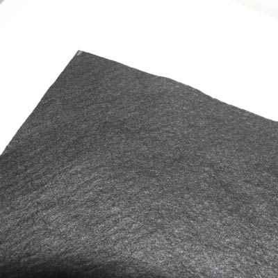 Black non woven geotextile