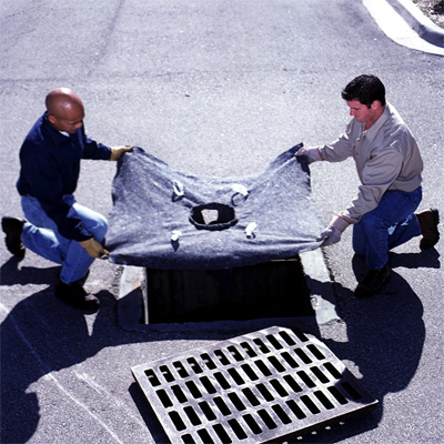 Sediment bags for catch basins