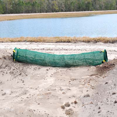 Check dam erosion control