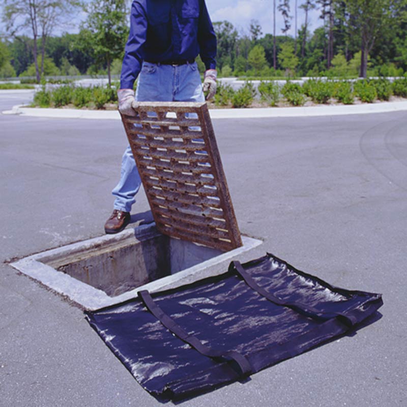 Grate Guard Specs Protect Storm Drains from Sediment & Oil