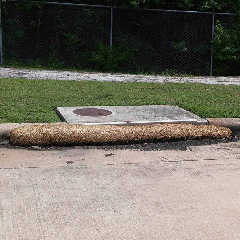 Straw Wattles Biodegradable Perimeter Erosion Control