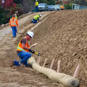 Straw Erosion Control