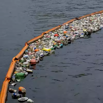 Floating Trash Barrier