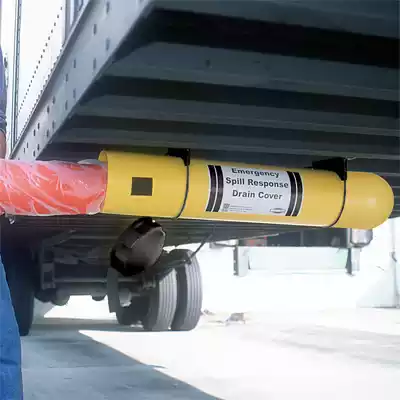 Truck mounted spill containment