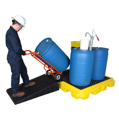 Spill containment pallet