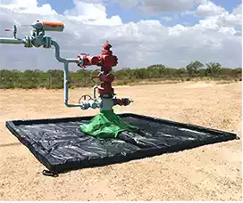 Ultra Wellhead Berm