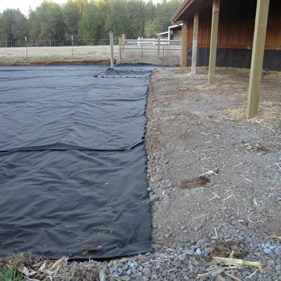 Geotextile P-200, weight 200g/m2, 2,00 m x 25 m (50m2). Price per