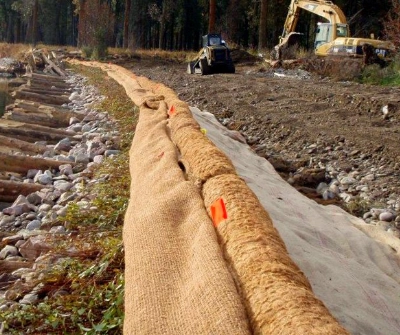 Coir Wattles erosion control wattles