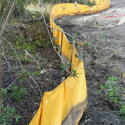Erosion control fence